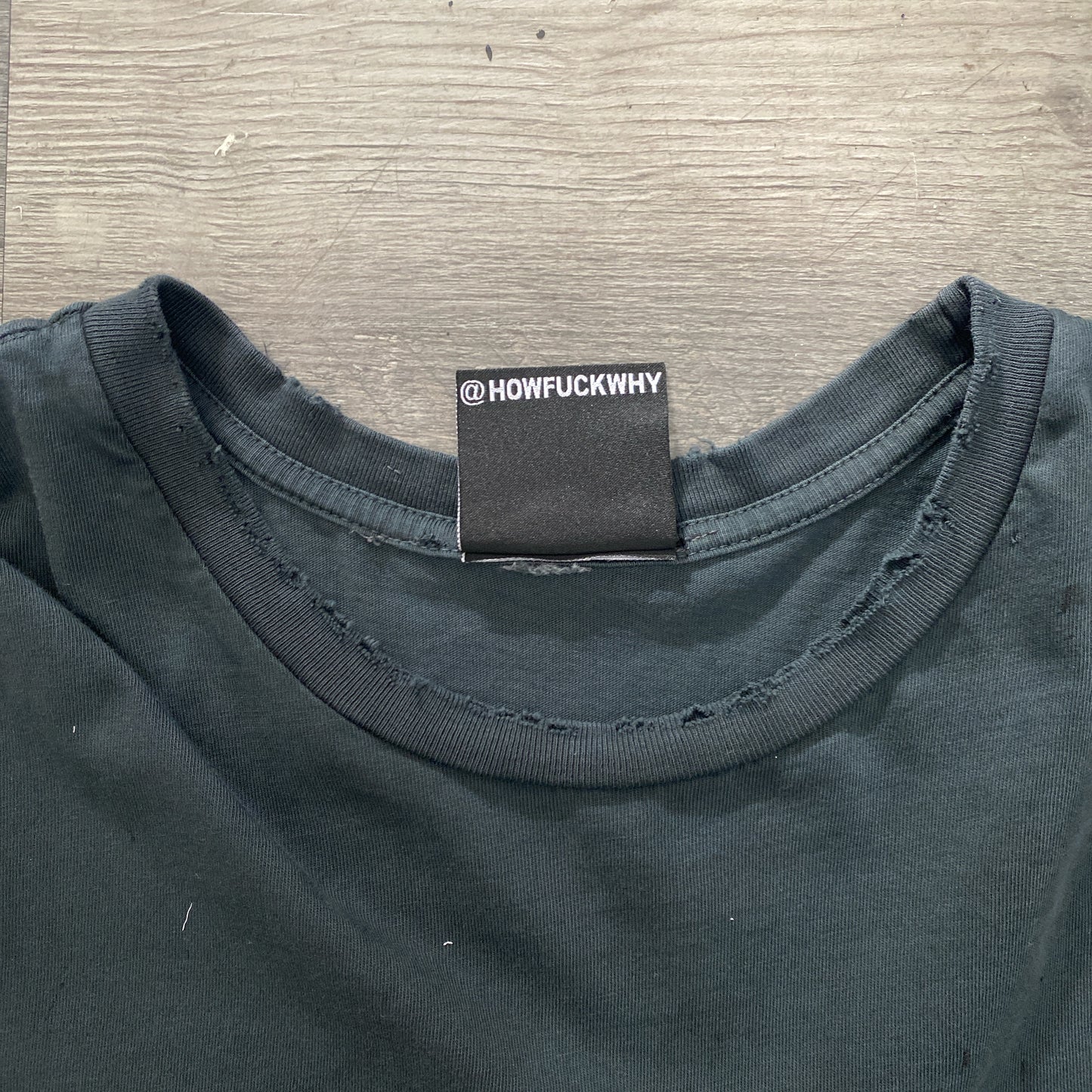 HOW FUCK WHY REBUILT LONG SLEEVE 1 of 1 XL